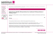 Tablet Screenshot of fuehrung.seminus.de